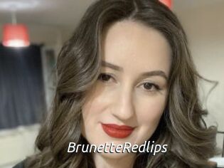 BrunetteRedlips