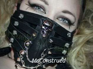 MsConstrued Fan Domination