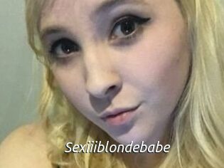 Sexiiiblondebabe